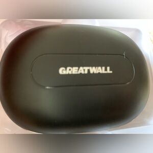 Black Wireless Headset with Matte Finish